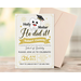 Editable Holy Molar Dental Graduation Invitation Template